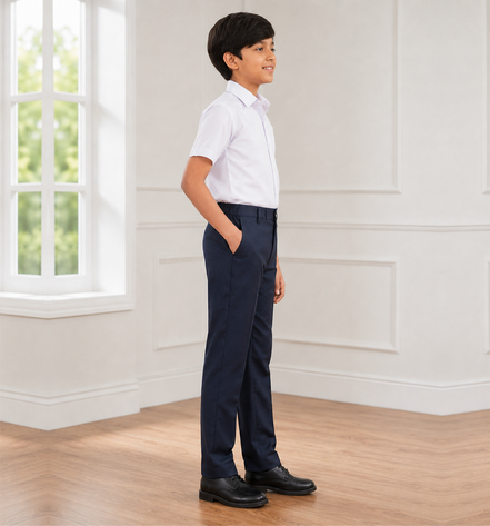 Dark Navy School Uniform Trousers