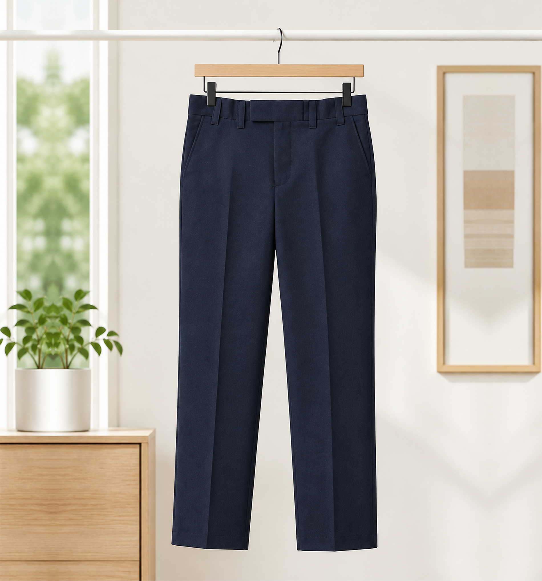 Dark Navy School Uniform Trousers