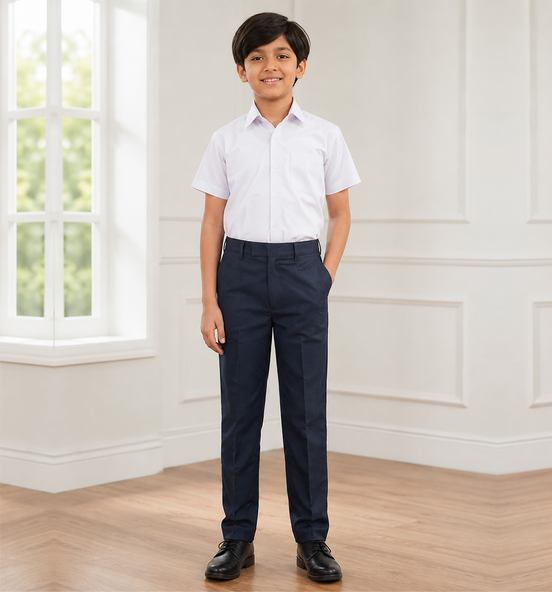 Dark Navy School Uniform Trousers