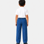 Denim KG Round-Elastic Pants