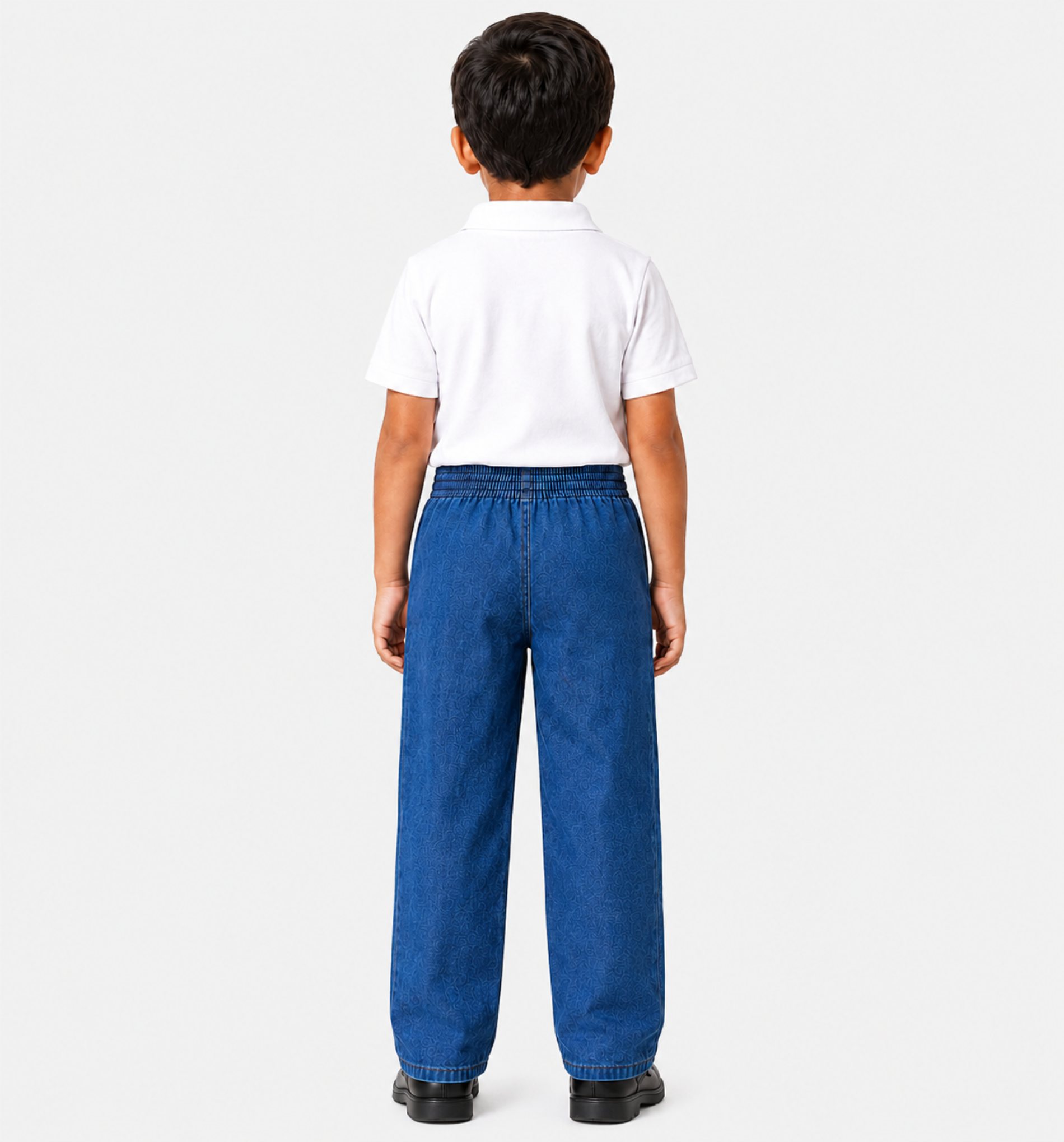 Denim KG Round-Elastic Pants