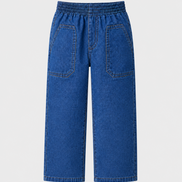 Denim KG Round-Elastic Pants