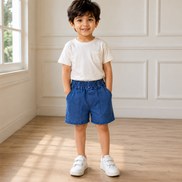 Denim KG Uniform Half Pants