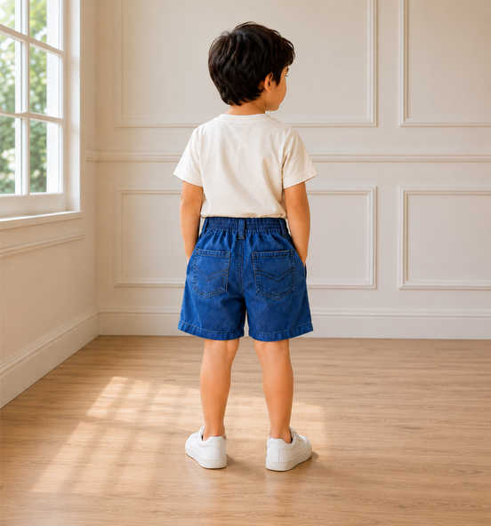 Denim KG Uniform Half Pants