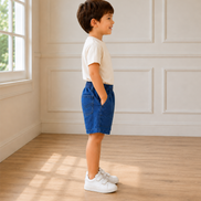 Denim KG Uniform Half Pants