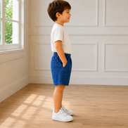 Denim KG Uniform Half Pants