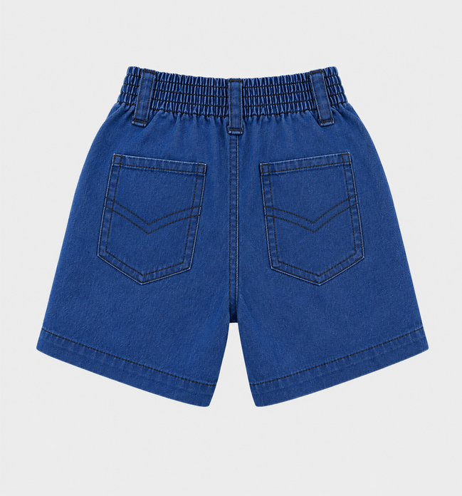 Denim KG Uniform Half Pants
