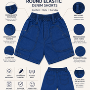Denim KG Uniform Half Pants