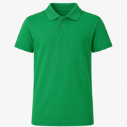 Green Polo Uniform T-Shirt