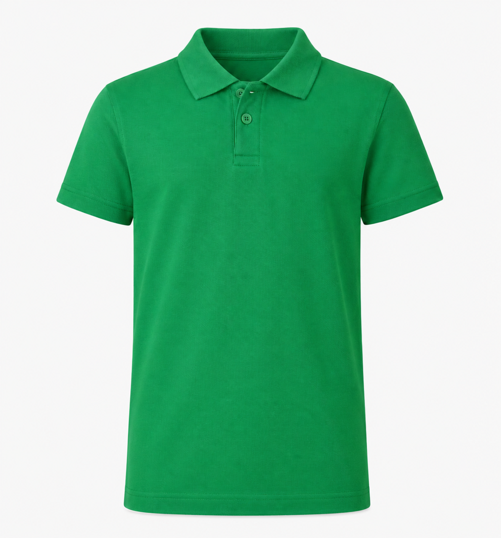 Green Polo Uniform T-Shirt