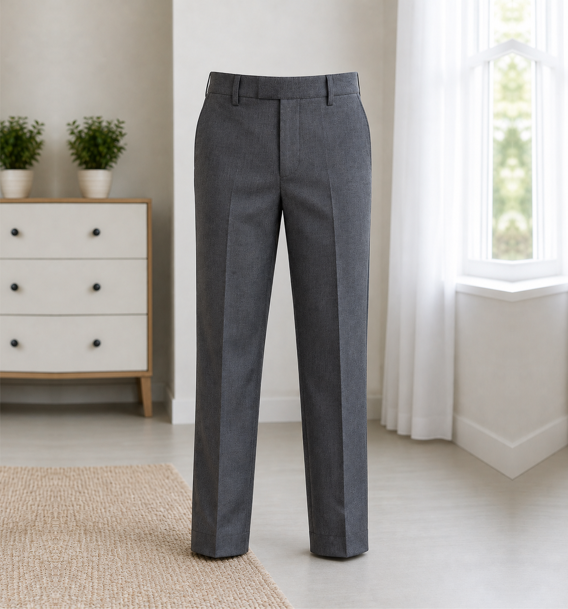 Grey School Uniform Trousers