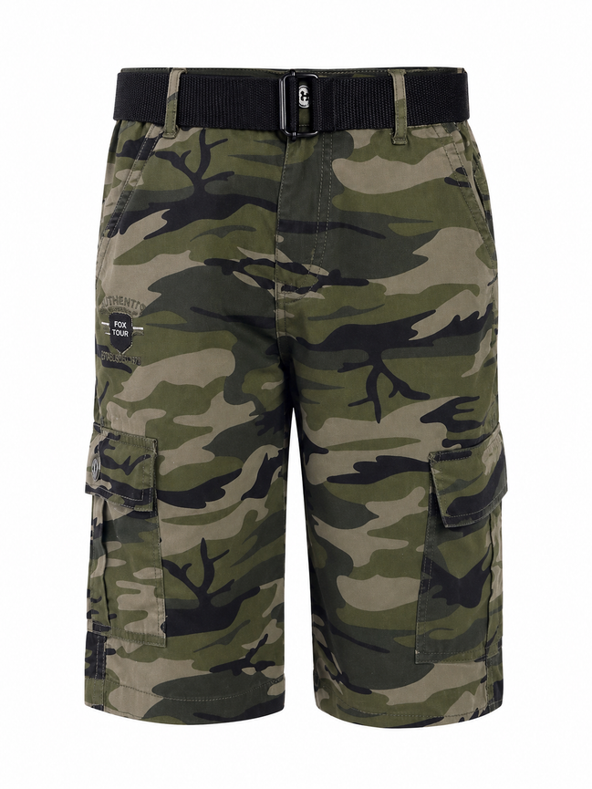 Summer Capri Shorts for Kids - Green