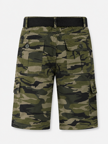 Summer Capri Shorts for Kids - Green