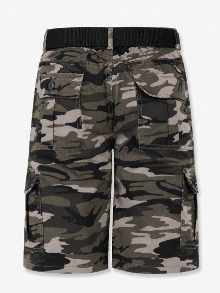 Summer Capri Shorts for Kids - Grey