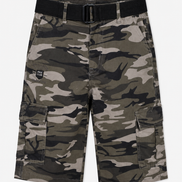 Summer Capri Shorts for Kids - Grey