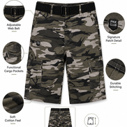 Summer Capri Shorts for Kids - Grey