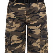 Summer Capri Shorts for Kids - Khaki