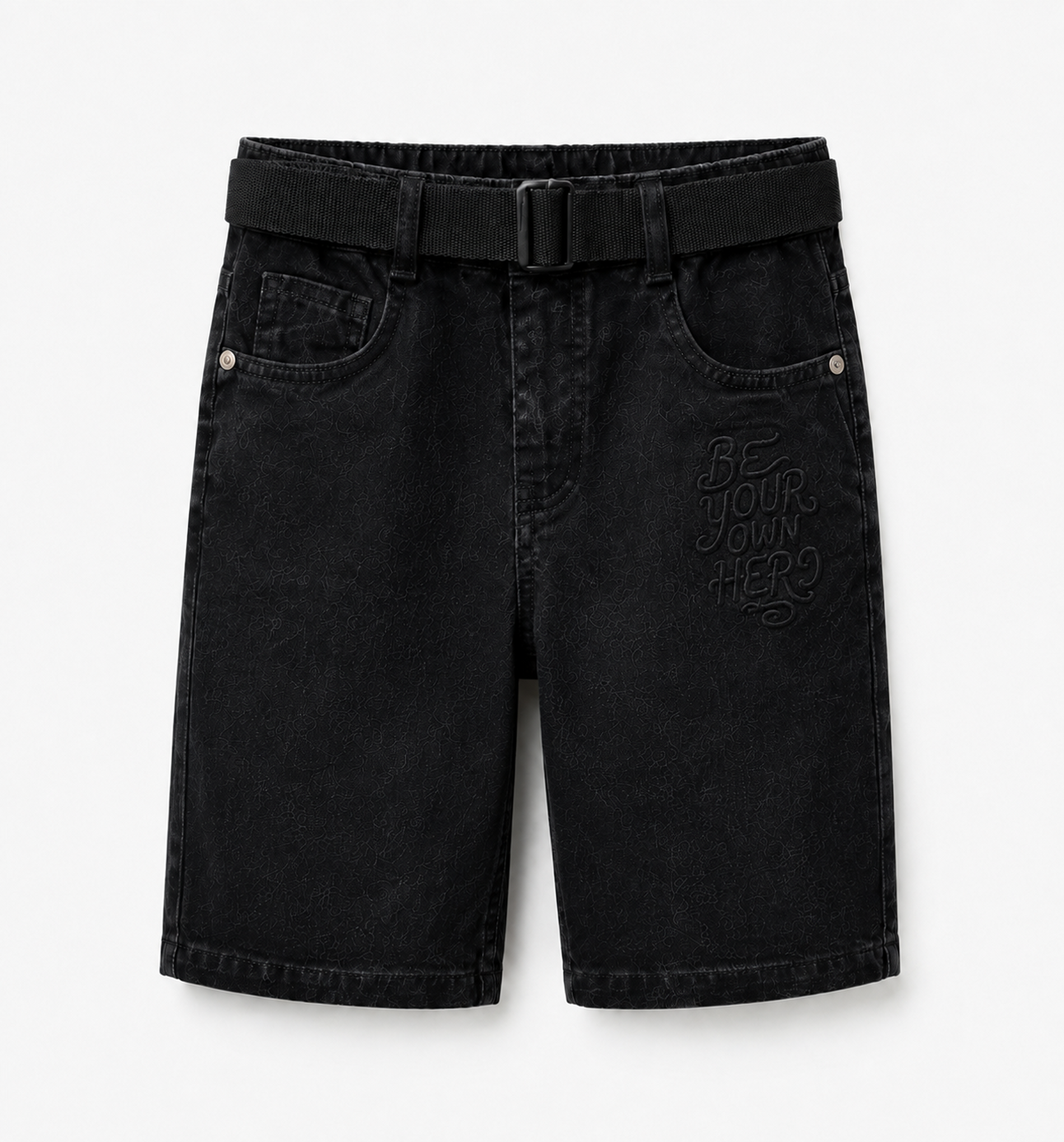 Fashion Denim Bermuda Shorts for Boys