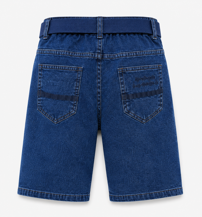 Fashion Denim Bermuda Shorts for Boys