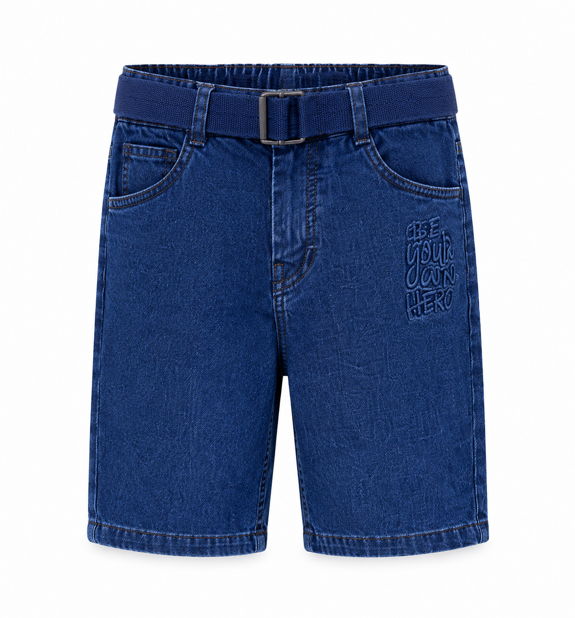 Fashion Denim Bermuda Shorts for Boys