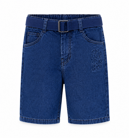 Fashion Denim Bermuda Shorts for Boys
