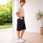 Fashion Denim Bermuda Shorts for Boys