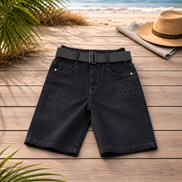 Fashion Denim Bermuda Shorts for Boys