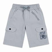 Boys’ Utility Cargo Bermuda Shorts with Drawstring