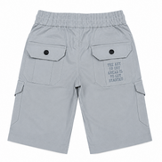 Boys’ Utility Cargo Bermuda Shorts with Drawstring