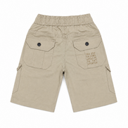 Boys’ Utility Cargo Bermuda Shorts with Drawstring