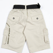 Summer Capri Shorts for Kids - Pista Green