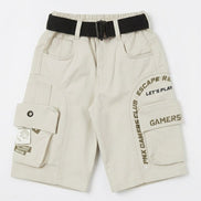 Summer Capri Shorts for Kids - Pista Green