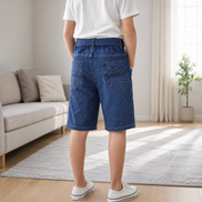 Fashion Denim Bermuda Shorts for Boys
