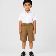 Khaki KG Uniform Bermuda Shorts
