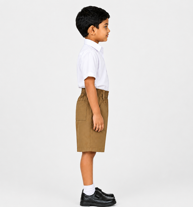 Khaki KG Uniform Bermuda Shorts