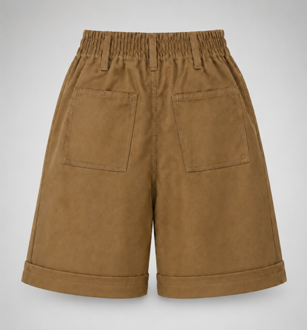 Khaki KG Uniform Bermuda Shorts