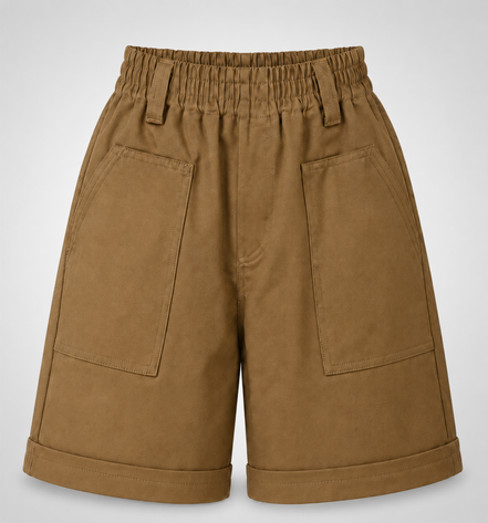 Khaki KG Uniform Bermuda Shorts
