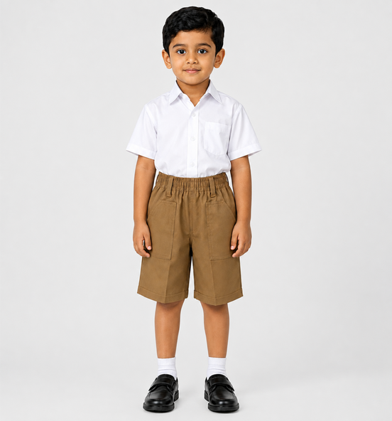 Khaki KG Uniform Bermuda Shorts