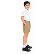 Khaki School Uniform Shorts