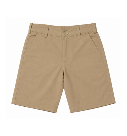 Khaki School Uniform Shorts