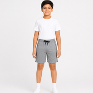Boys Knit Shorts with Piping
