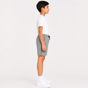 Boys Knit Shorts with Piping