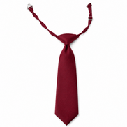 Maroon Pre-Tied School Uniform Tie
