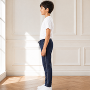 Boys’ Navy Blue Fashion Track Pants