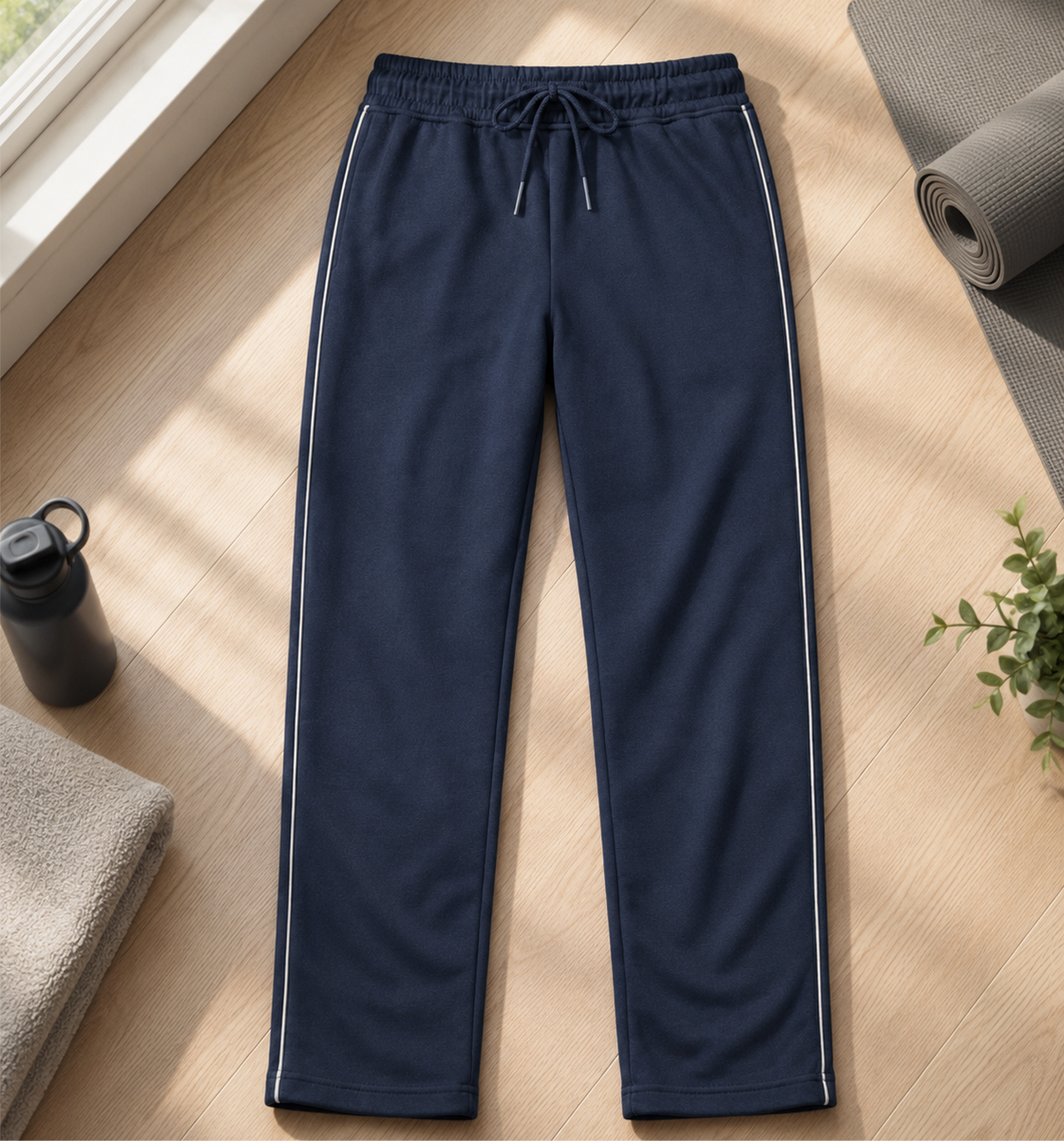 Boys’ Navy Blue Fashion Track Pants