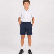 Navy Blue School Uniform Shorts