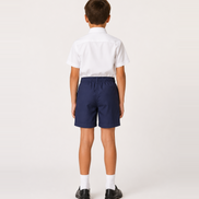 Navy Blue School Uniform Shorts