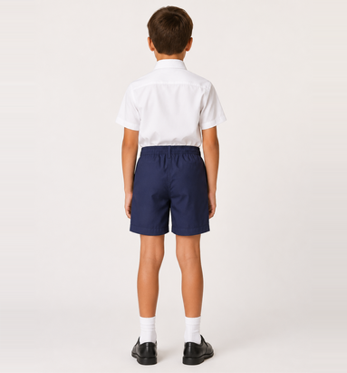 Navy Blue School Uniform Shorts