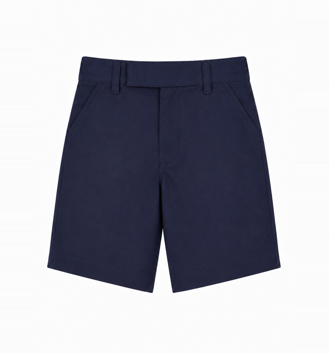 Navy Blue School Uniform Shorts
