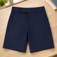 Navy Blue School Uniform Shorts